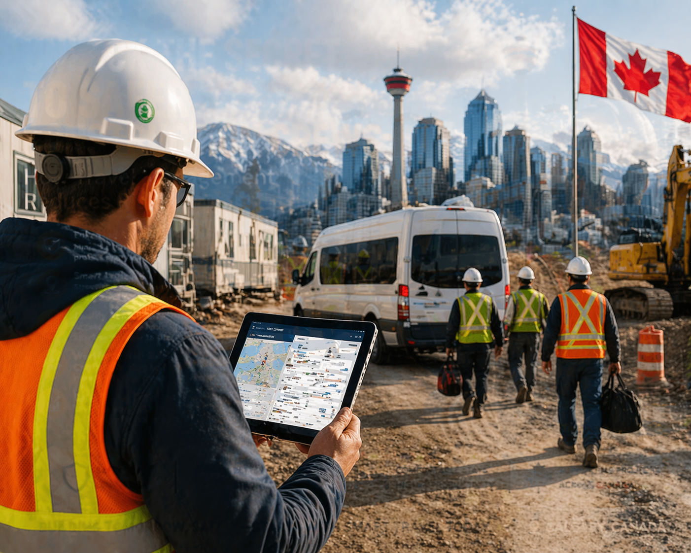 construction industry travel management software